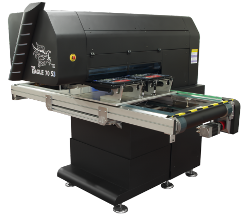 Multihead textile printer